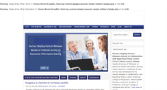 Desktop Screenshot of doctorshelpingdoctorstransformhealthcare.org